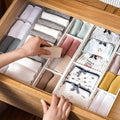 Drawer Storage Organiser Box Multi Compartment Kitchen Tableware Sorter, Pack of 4 - view 4