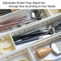 Drawer Storage Organiser Box Multi Compartment Kitchen Tableware Sorter, Pack of 4 - view 5