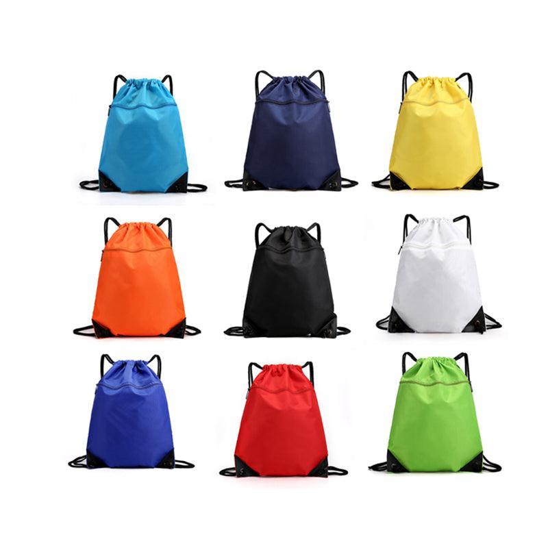 Drawstring Backpack, Splash Protection, 50 x 43 x 1 cm - White - view 3