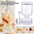 Dry and Wet Separation Pickle Jar, Airtight Kitchen Storage Container - view 4