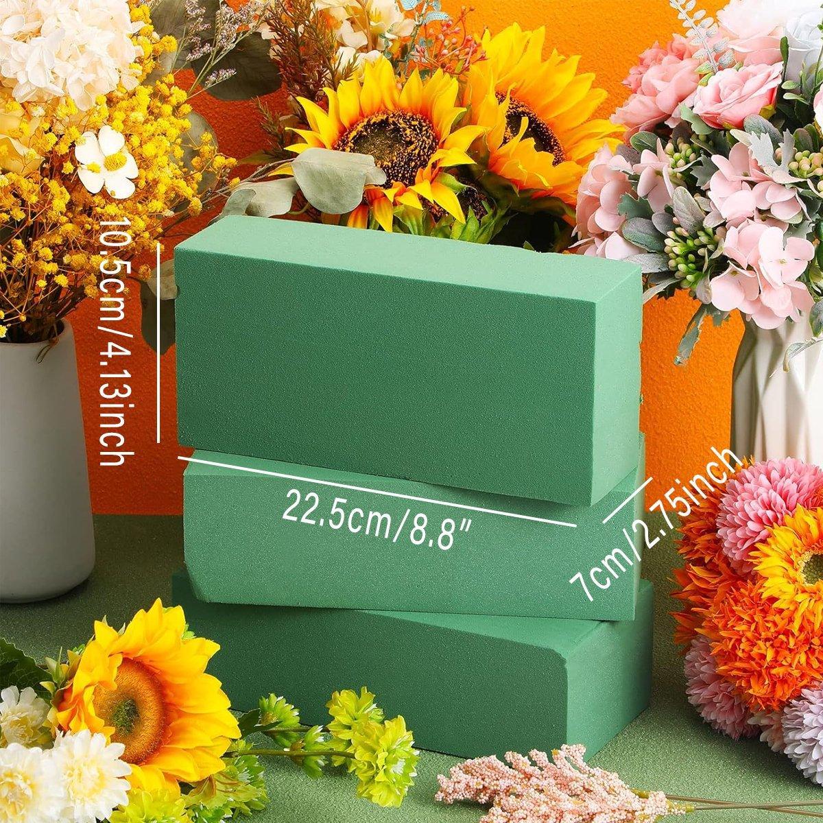 Dry Floral Foam Bricks for Artificial Flower Arrangements - 10 Pack - view 12