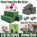 Dry Floral Foam Bricks for Artificial Flower Arrangements - 10 Pack - view 2