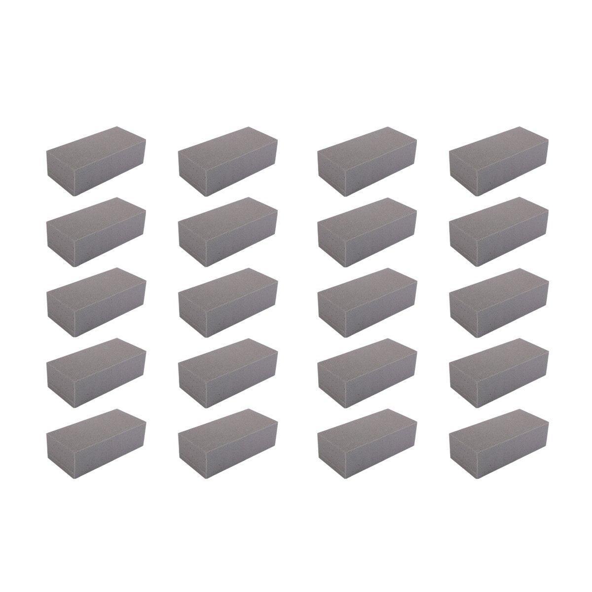 Dry Floral Foam Bricks for Artificial Flower Arrangements - 20 Pack