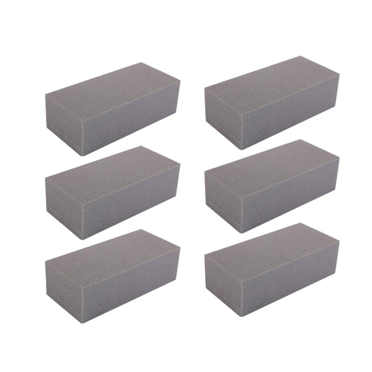 Dry Floral Foam Bricks for Artificial Flower Arrangements - 6 Pack