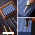 Dual Grit Woodworking Whetstone Sharpening Stone Set, 400 and 1000 Grit with Bamboo Base - view 5