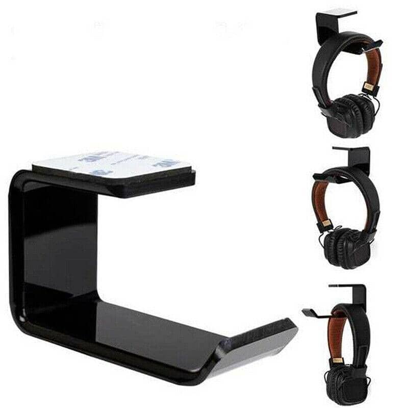 Dual Headphone Hanger with Adhesive Mount, 98 x 45 x 60 mm - view 4