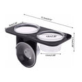 Dual Reptile Food and Water Bowl - Suction Cup Mount, Detachable - view 4