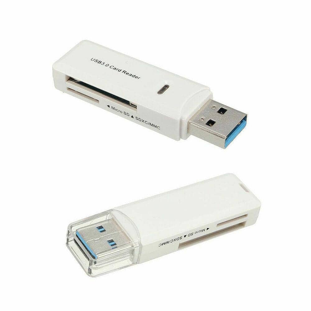 Dual Slot USB 3.0 Memory Card Reader for SD and Micro SD Cards - view 4