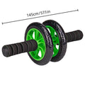 Dual-Wheel Ab Roller with Knee Pad for Home Core Workouts - Black - view 4