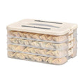 Dumpling Storage Box with Four Layers, 27 x 18 x 13 cm - view 2