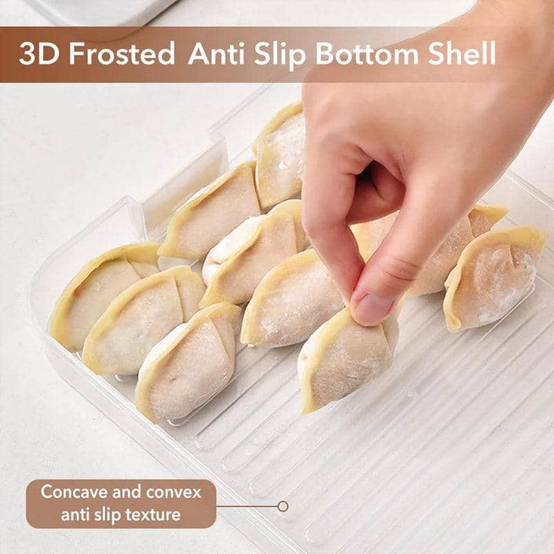 Dumpling Storage Box with Four Layers, 27 x 18 x 13 cm - view 5