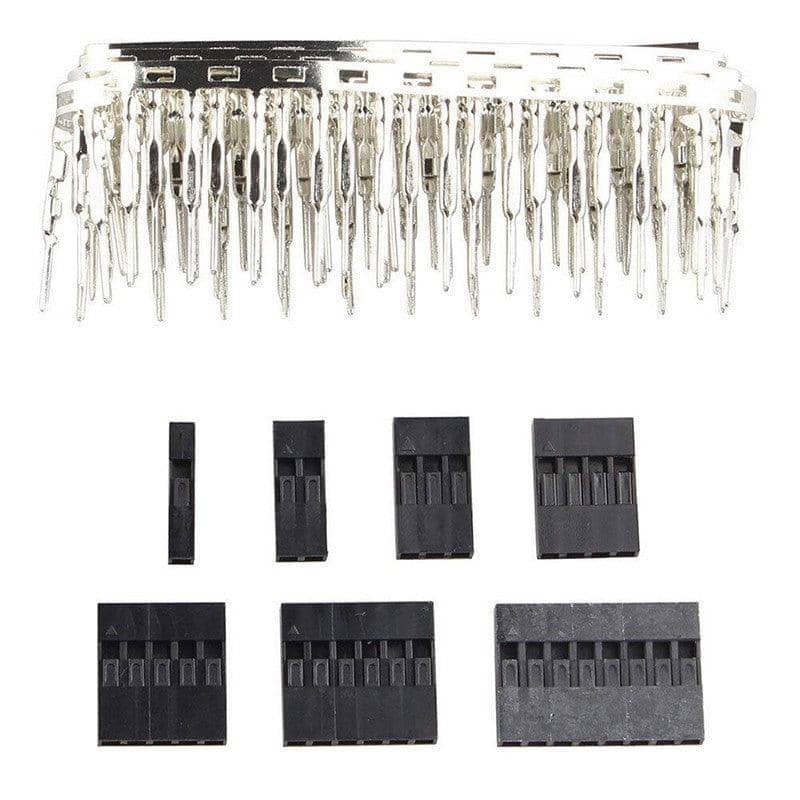 Dupont Crimp Pin and Housing Kit for Jumper Wires, 620 Pieces - view 3