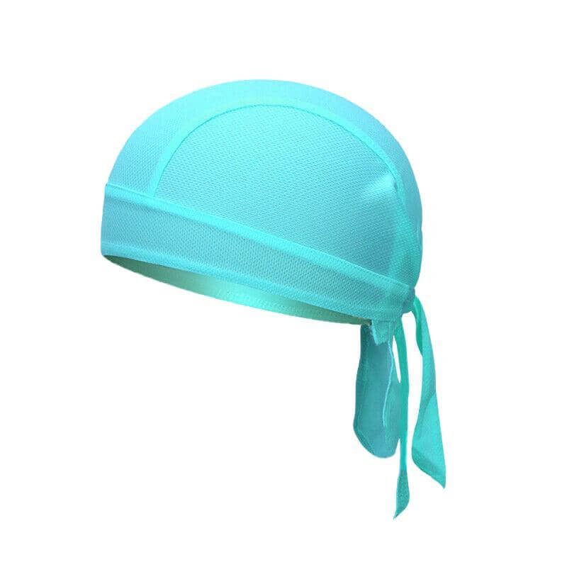 Durag Head Wrap, Breathable Outdoor Cap - Blue