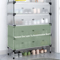 Dust Proof Shoe Rack Cabinet with Clear Cover for Entryway, Space Saving - 7-Tier - view 5