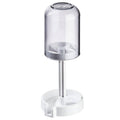 Dustproof Toothbrush Holder with Cover and Wash Cup - Purple