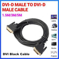 DVI-D Male to Male Monitor Cable with Gold-Plated Connectors - 1.5 m - view 2