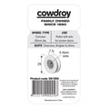 Cowdroy Sliding Door Wheel - 29mm - Nylon - Non Tyred - 2 Pack - SuperSaverAU - view 2