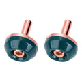 EnduraSeal 12mm Lead-Free Brass Tap Valves, 2 Pack, Hot & Cold
