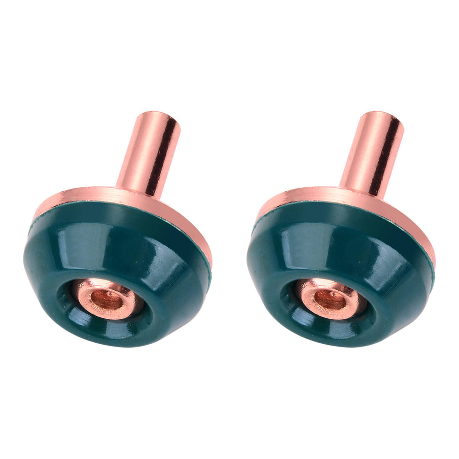 EnduraSeal 12mm Lead-Free Brass Tap Valves, 2 Pack, Hot & Cold