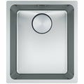 Franke Mythos 340mm single bowl undermount sink with accessories - stainless steel - MYX110-34FPC