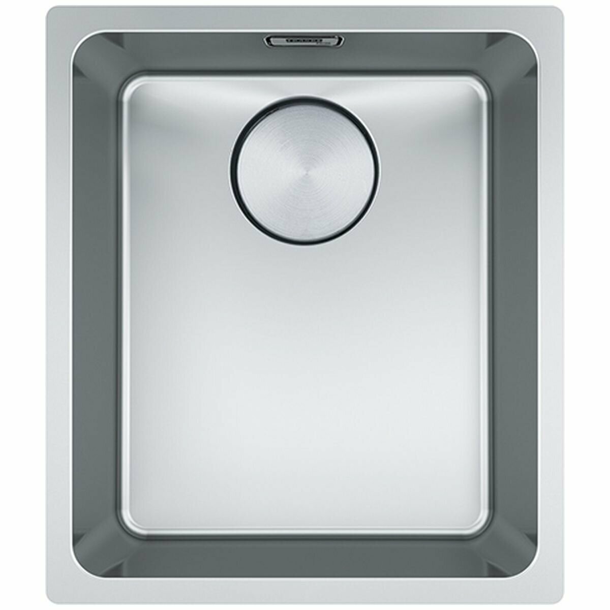 Franke Mythos 340mm single bowl undermount sink with accessories - stainless steel - MYX110-34FPC