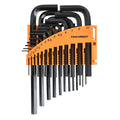 Craftright 25 Piece Hex Key Set Metric and Imperial 1.27mm to 10mm