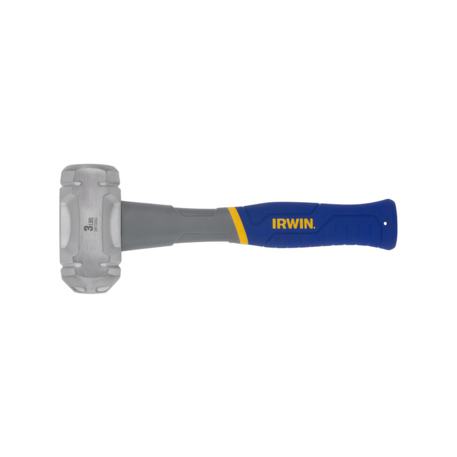 Irwin 3lb Club Hammer, Fibreglass Core Handle