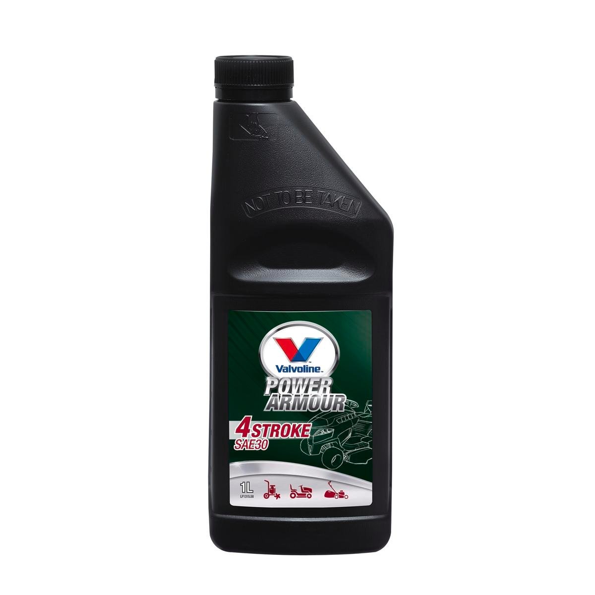 Valvoline Power Armour 4-Stroke Engine Oil SAE30 1L - API SG Petrol - High-Quality Lubrication - SuperSaverAU - view 1