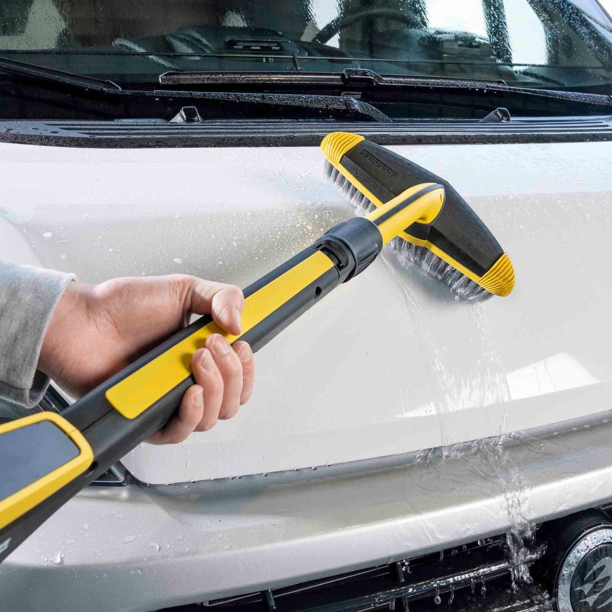 Kärcher WB60 Wash Brush - 248mm Cleaning Width - Soft Bristles - Ergonomic Handle - SuperSaverAU - view 3