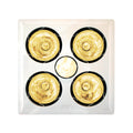 IXL Tastic Original 3-in-1 Bathroom Heat Fan Light 4 x 275W White 11303