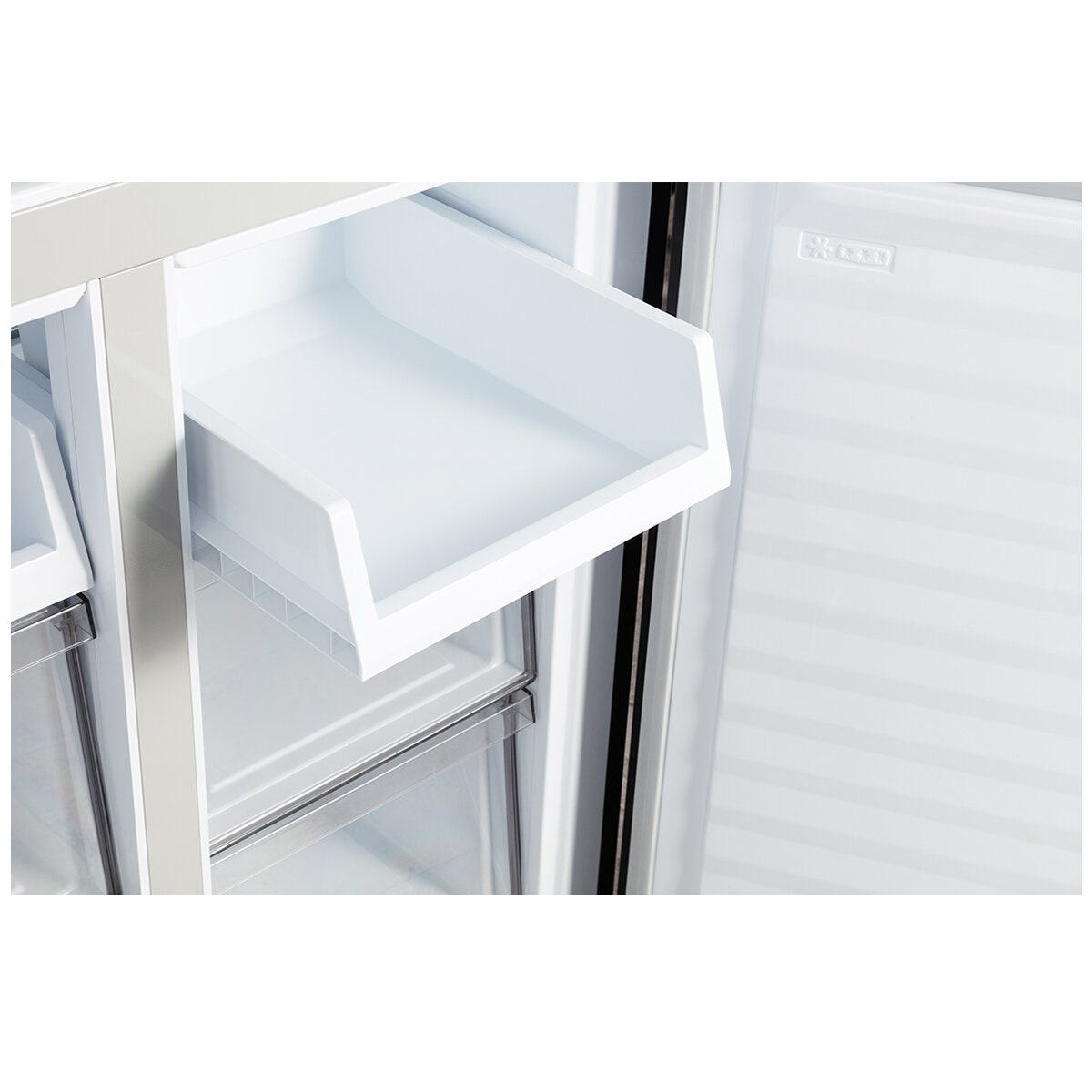CHiQ 503L French Door Fridge - Silver, Inverter System, Frost Free, Multi Airflow - CCD500NS