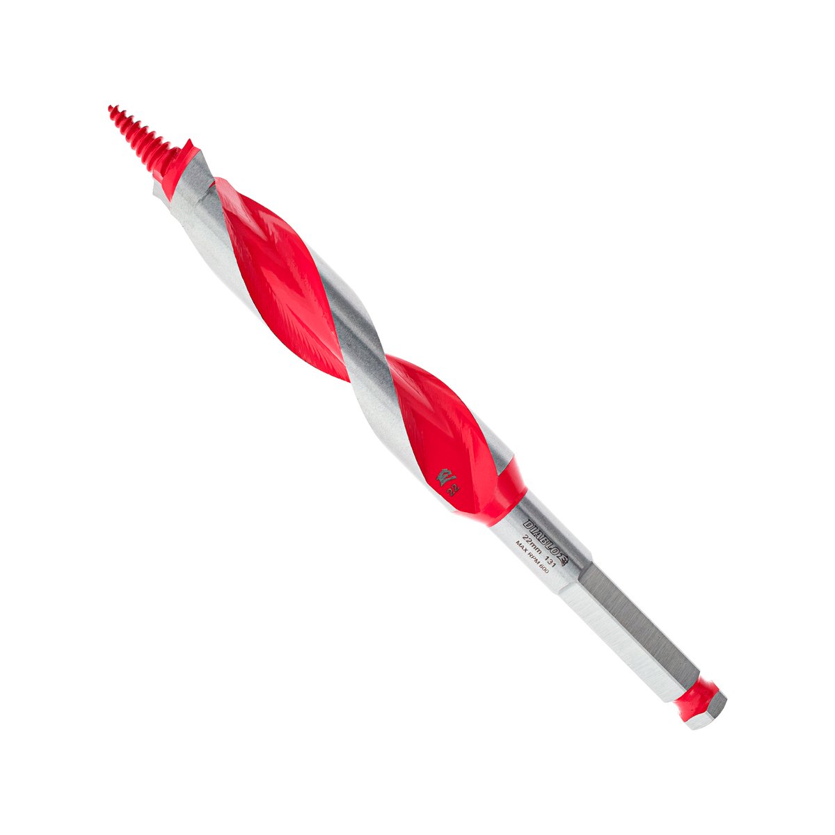 Diablo Auger Bit 22mm x 190mm - Dura-Tip™ - Self-Feeding Design - SuperSaverAU - view 2