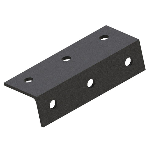 Dunnings M12 Structural Angle Bracket 75 x 50 x 5mm 190mm Galvanised Steel Heavy Duty - SuperSaverAU - view 1