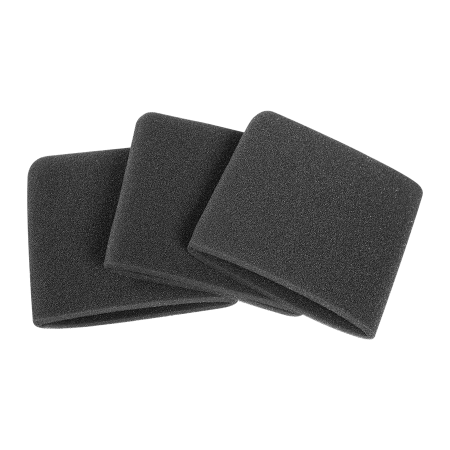 PowerFit Heavy Duty Foam Filter for Pressure Washers - 3 Pack