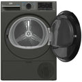Beko 9kg Heat Pump Dryer - Graphite, Steam Care, Wi-Fi HomeWhiz Control, 9 Star Energy Rating - BDPB903SG
