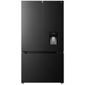 TCL 575L French Door Fridge - Black, 5 Star Energy Rating, Water Dispenser - TRF576FHB