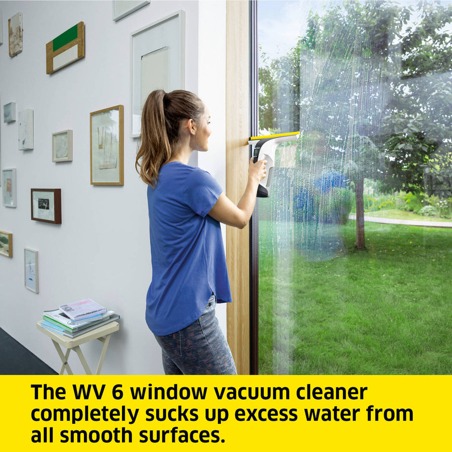 Karcher WV 6 Plus Cordless Window Vac 100min Runtime