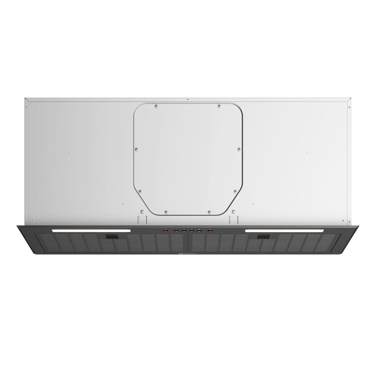 Electrolux 86cm Integrated Rangehood - Hob2Hood, 830m³/h Extraction, Dark Stainless Steel - ERI955DSE