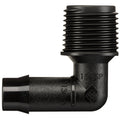 Pope 13 x 15mm Barbed Male Single Threaded Elbow, Polypropylene, Micro Irrigation