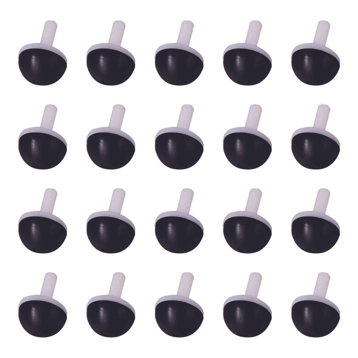Kinetic 12mm Dome Nylon Tap Valve - 20 Pack - Leak-Free - Durable - SuperSaverAU - view 1