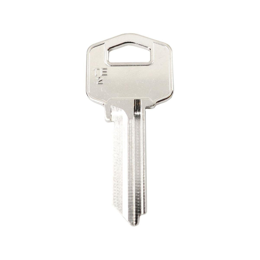 EHI Silver Blank Key - 54mm Nickel Plated Brass - Easy To Carry - SuperSaverAU - view 1