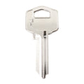 EHI TE2-GR10 54mm Silver Blank Key, Nickel Plated Brass