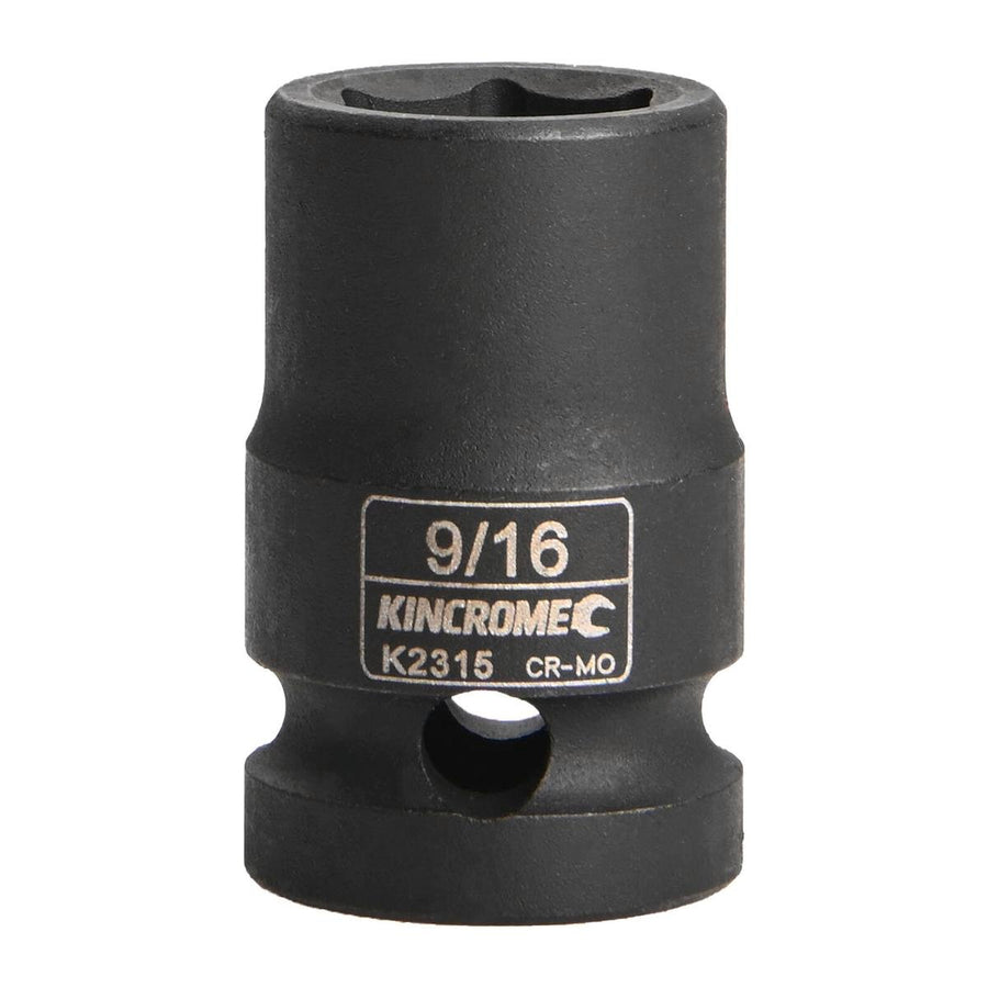 Kincrome 9/16 Inch Square Drive Impact Socket Cr-Mo Steel Rust Resistant - SuperSaverAU - view 1