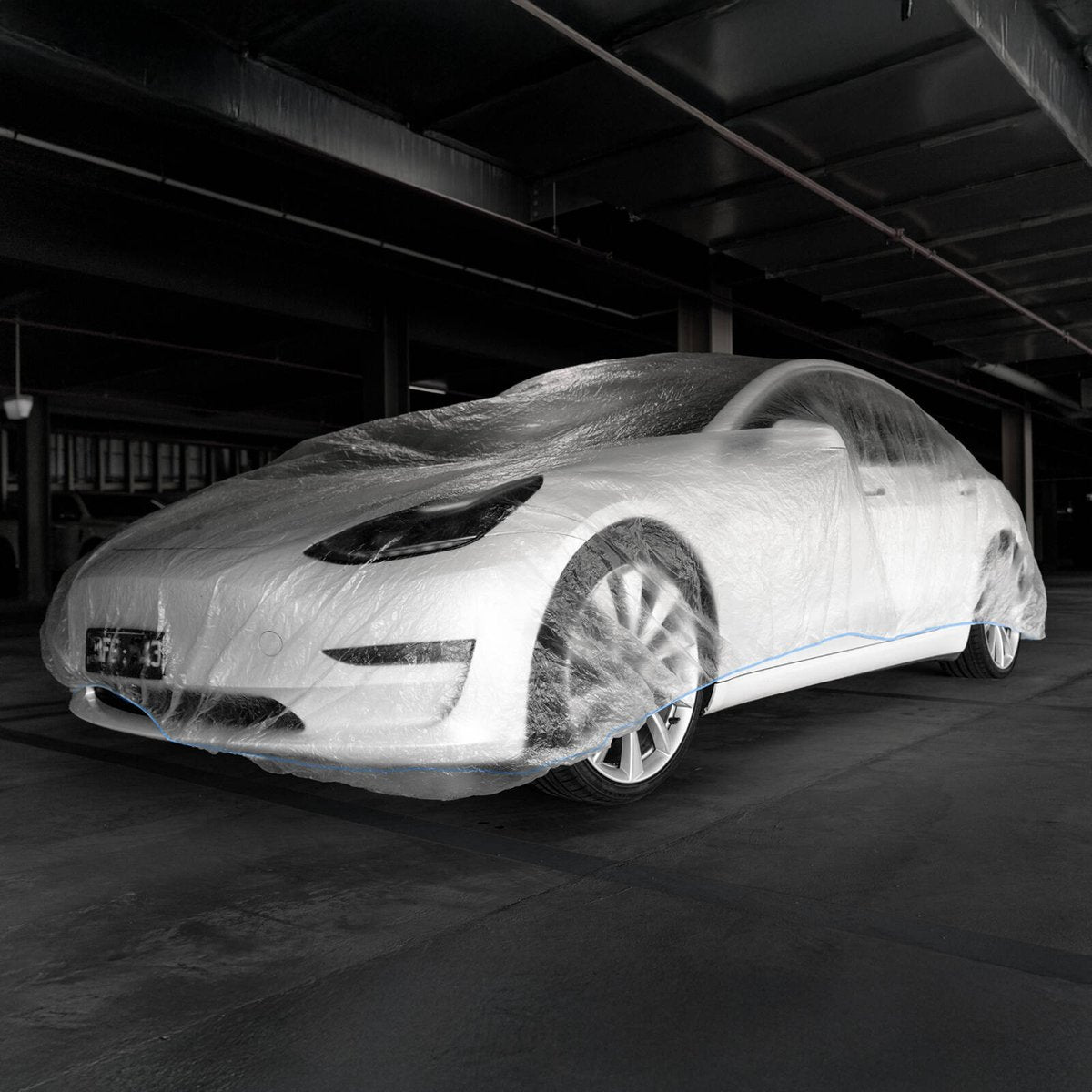 Weathershield Large Indoor Temporary Car Cover - 2500mm x 6000mm - Dust Protection - SuperSaverAU - view 4