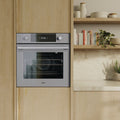 Haier 60cm 500 Series Oven - 70L, 7 Functions, Air Fry, Steam Assist, Grey Fascia - HWO60S7EG5
