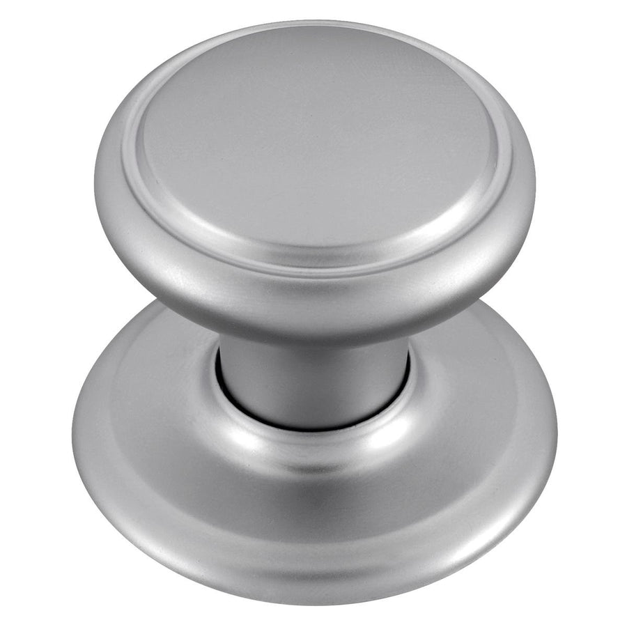 Gainsborough Classic Series Wardrobe Knob - 52mm - Aluminium - Satin Chrome - SuperSaverAU - view 1