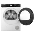 Hisense 8kg Heat Pump Dryer - White, 8 Star Energy Rating, 16 Programs, Dial Controls - HDFS80HS