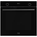 Omega 60cm 8 function built-in electric oven - 85L, black glass with Midnight trim, touch controls - OBO608M