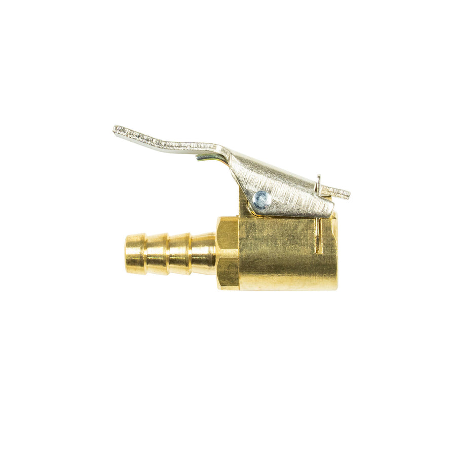 JFLEX Single Straight Clip-On Tyre Chuck, 1/4" Hose Tail