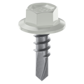 Bremick Metal Hex Screw 10g x 16mm B8 - Shale Grey - Pack of 100 - Self-Drilling - SuperSaverAU - view 3